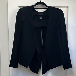 Club Monaco Back Tie Knot Open Blazer Jacket